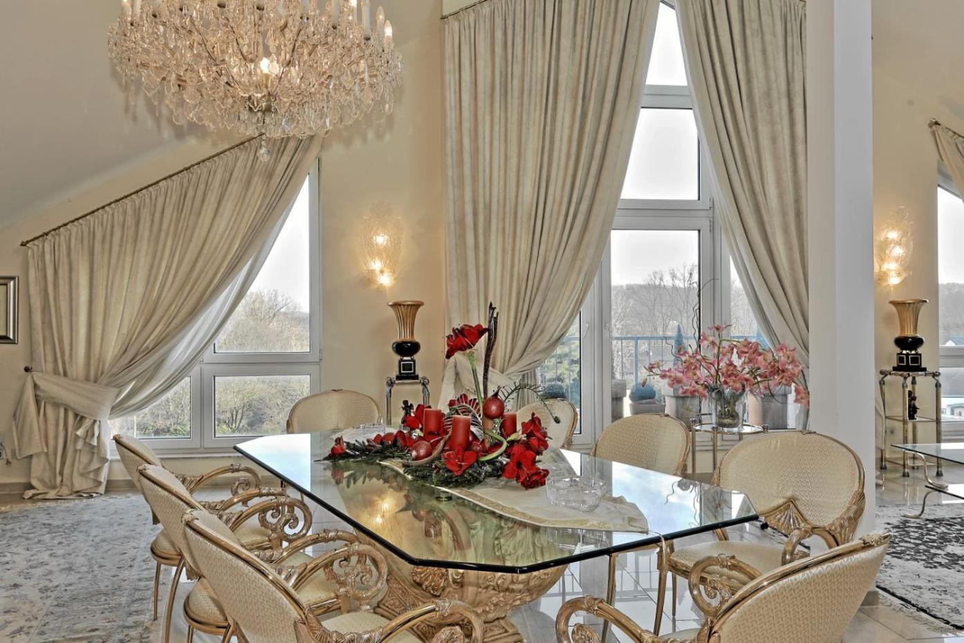 Ferienwohnung Penthouse Muelheim- Ruhr - Zentral - Edel - Luxus Pur Mülheim an der Ruhr Exterior foto